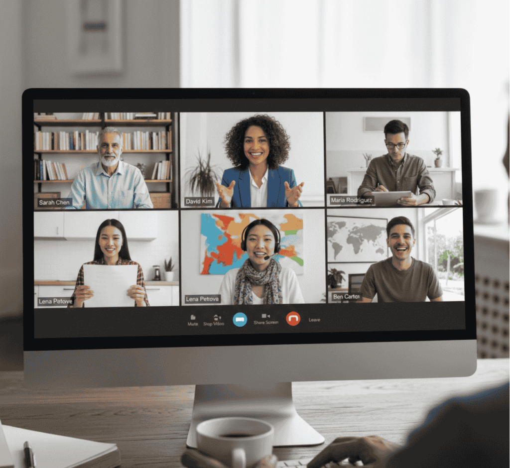 team leader delegating outcomes to scale smarter