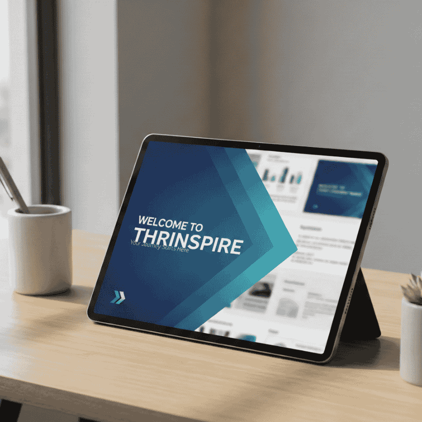 Client onboarding welcome packet design example