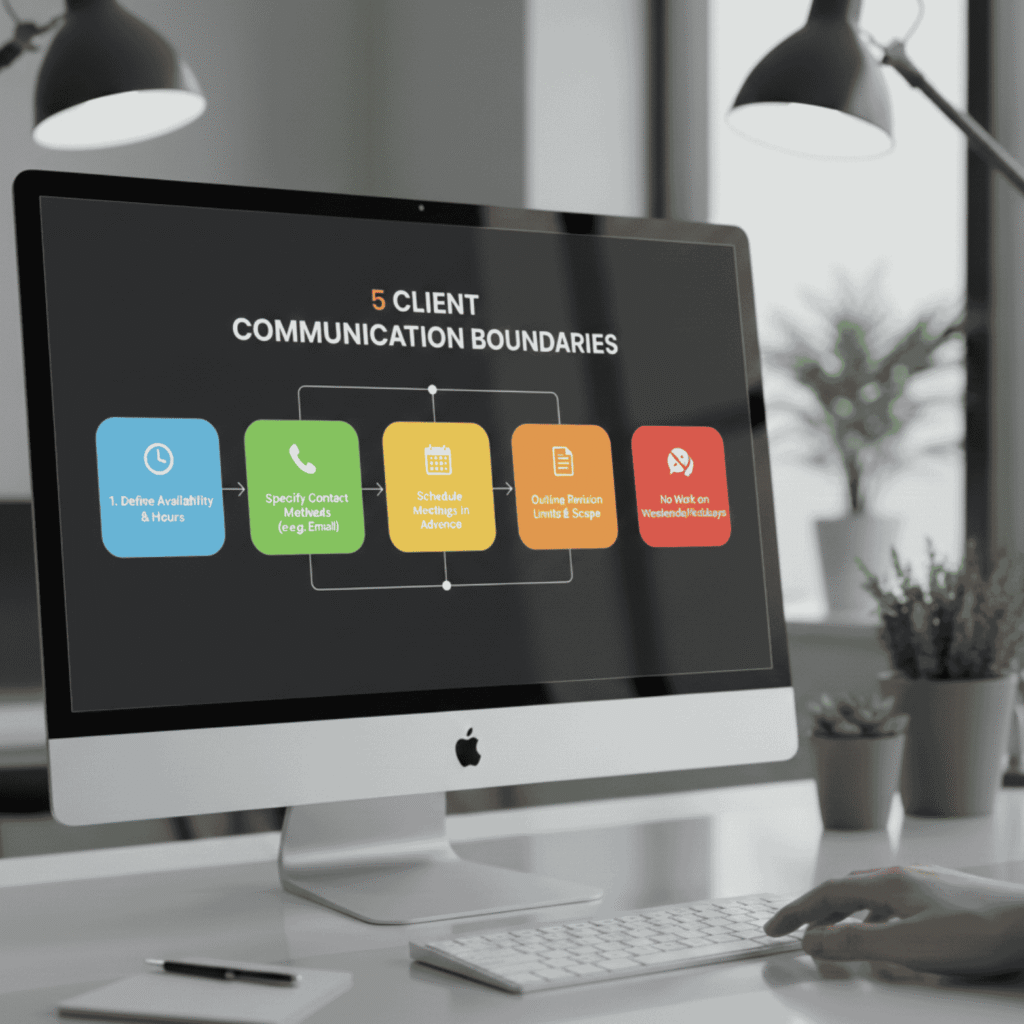 visual summary of effective client communication systems