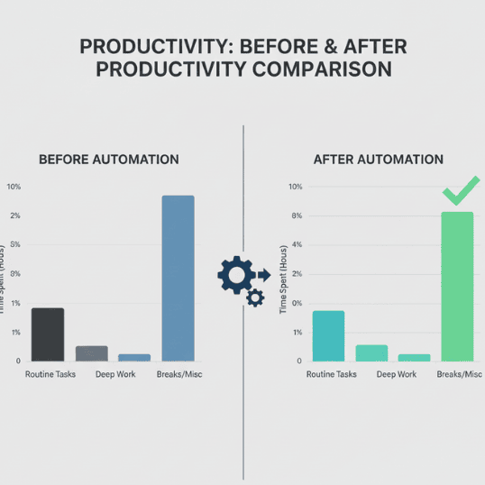 visual of reduced decision overload after implementing decision fatigue strategies